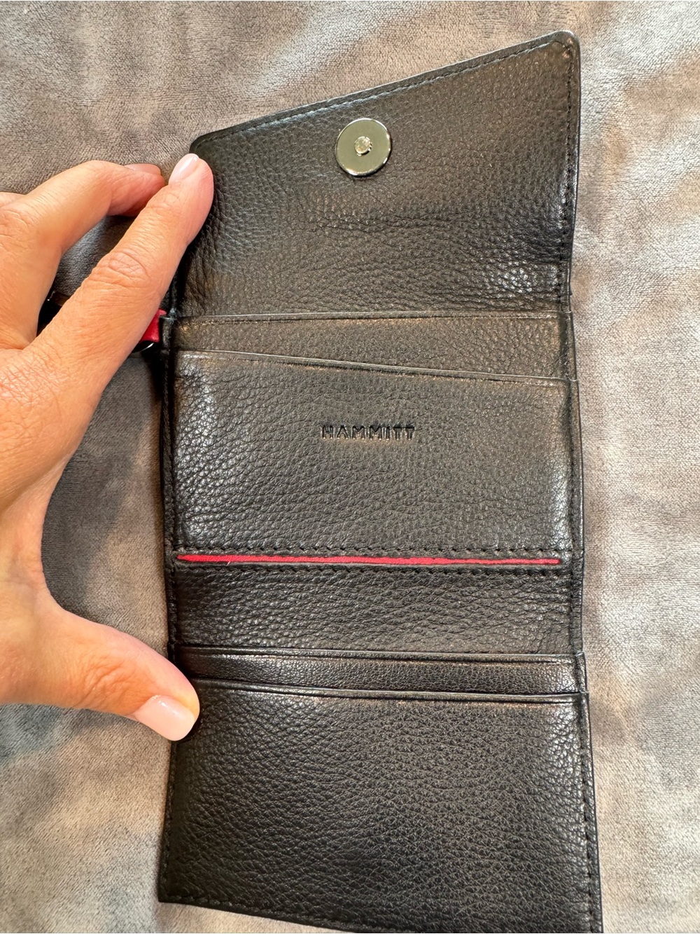 Hammitt Royce Soft Leather Wallet - Black - Picture 7 of 8